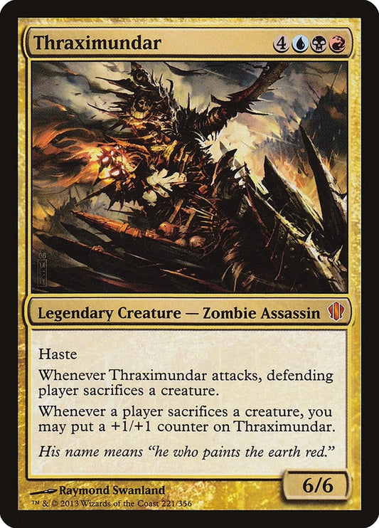Image for Thraximundar (221) (Commander 2013) - Magic: The Gathering