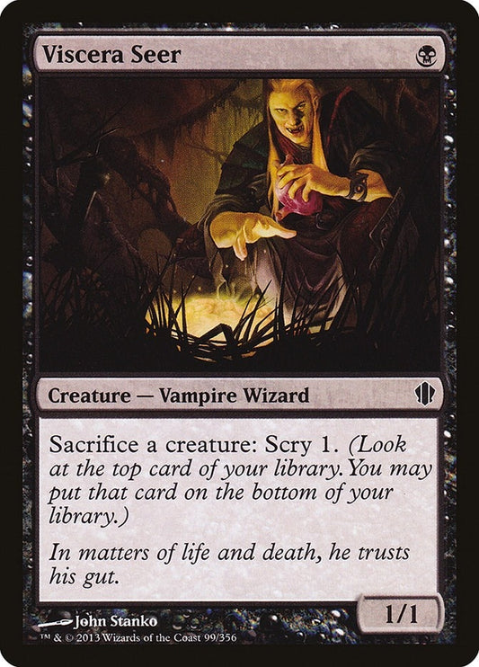 Image for Viscera Seer (99) (Commander 2013) - Magic: The Gathering