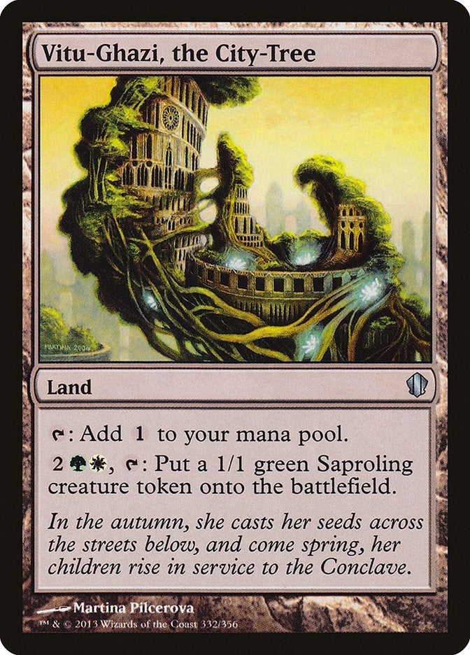 Image for Vitu-Ghazi, the City-Tree (332) (Commander 2013) - Magic: The Gathering