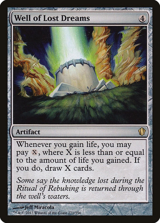 Image for Well of Lost Dreams (271) (Commander 2013) - Magic: The Gathering