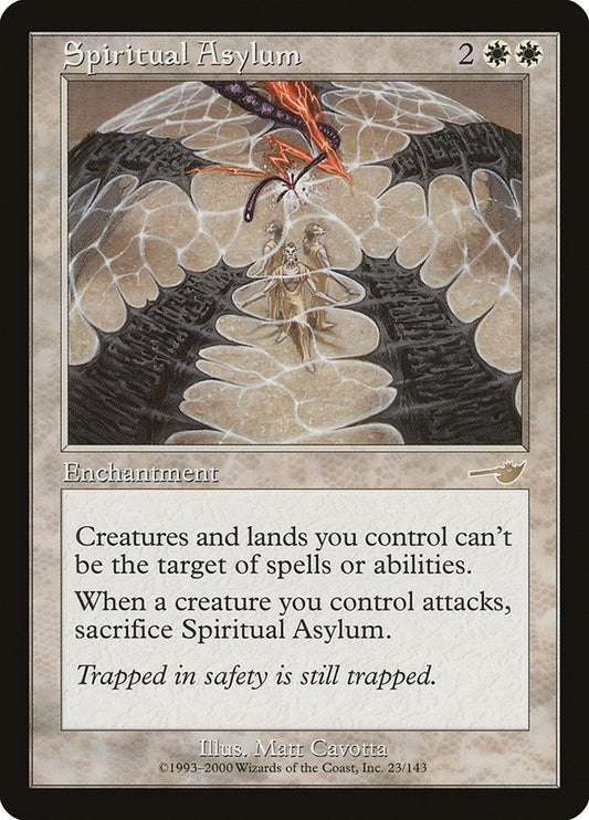 Image for Spiritual Asylum (23) (Nemesis) - Magic: The Gathering