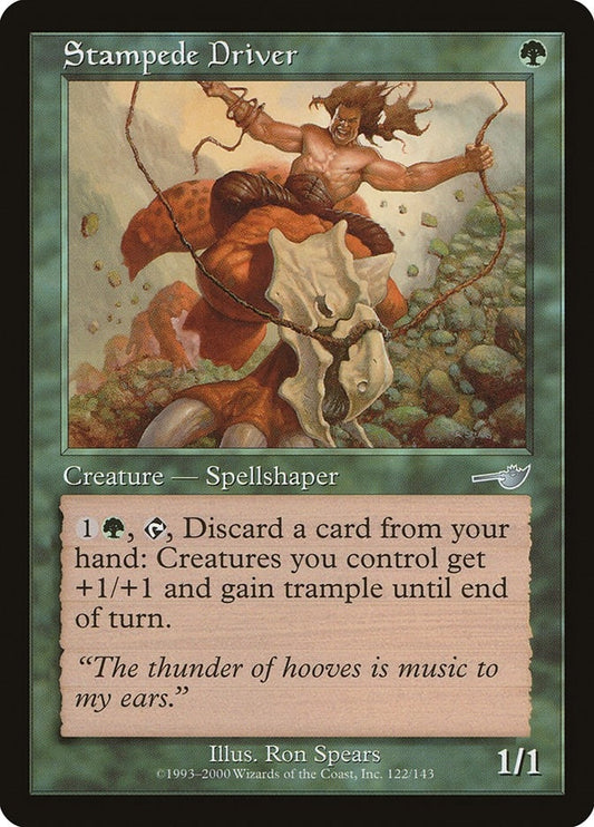 Image for Stampede Driver (122) (Nemesis) - Magic: The Gathering