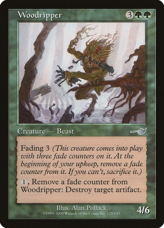 Image for Woodripper (125) (Nemesis) - Magic: The Gathering