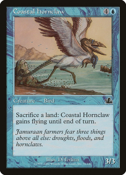 Image for Coastal Hornclaw (31) (Prophecy) - Magic: The Gathering