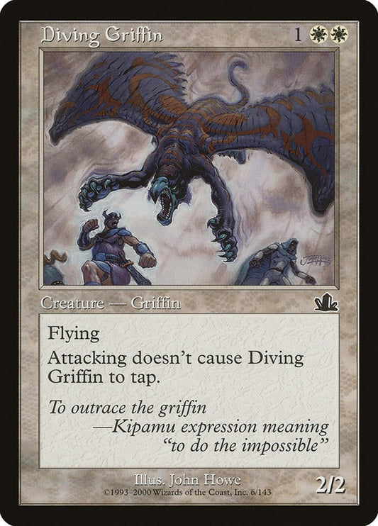 Image for Diving Griffin (6) (Prophecy) - Magic: The Gathering