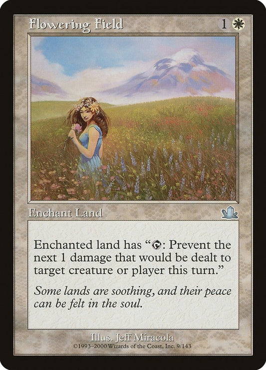 Image for Flowering Field (9) (Prophecy) - Magic: The Gathering