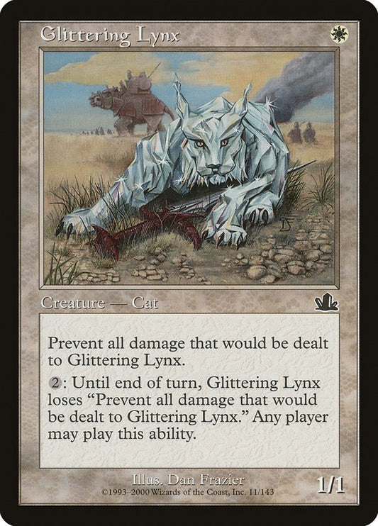 Image for Glittering Lynx (11) (Prophecy) - Magic: The Gathering