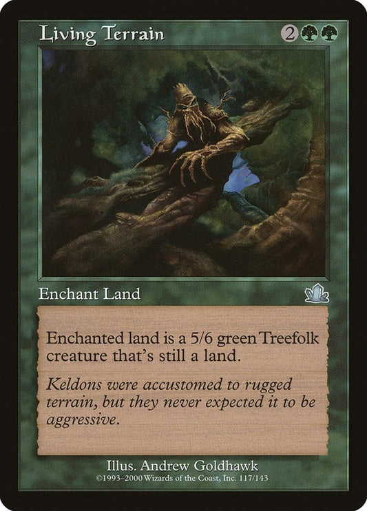 Image for Living Terrain (117) (Prophecy) - Magic: The Gathering