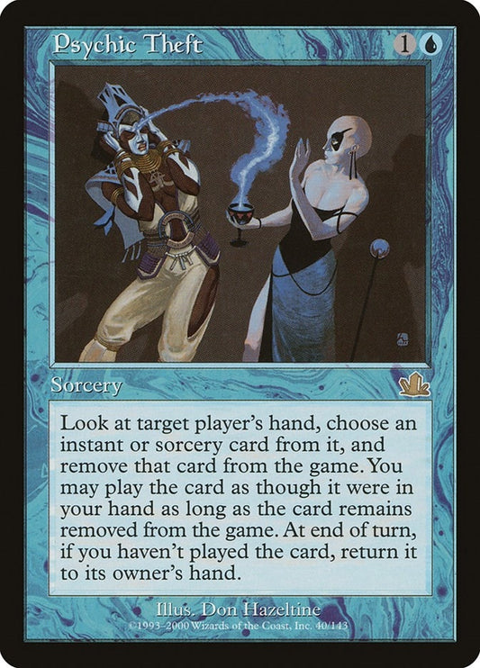Image for Psychic Theft (40) (Prophecy) - Magic: The Gathering