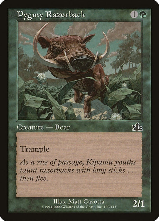 Image for Pygmy Razorback (120) (Prophecy) - Magic: The Gathering