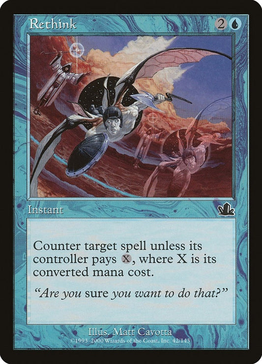 Image for Rethink (42) (Prophecy) - Magic: The Gathering