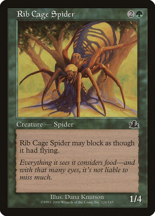 Image for Rib Cage Spider (121) (Prophecy) - Magic: The Gathering
