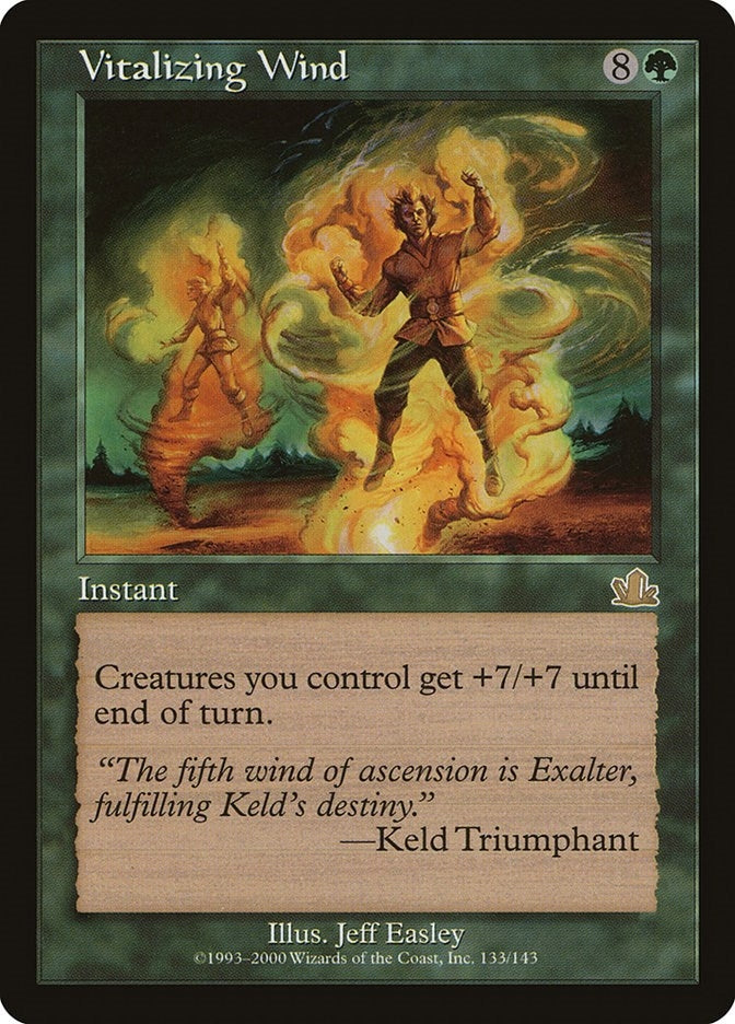 Image for Vitalizing Wind (133) (Prophecy) - Magic: The Gathering