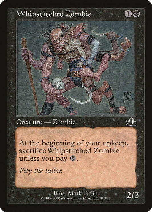 Image for Whipstitched Zombie (81) (Prophecy) - Magic: The Gathering