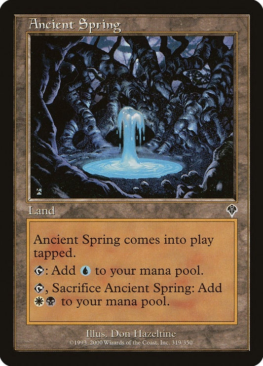 Image for Ancient Spring (319) (Invasion) - Magic: The Gathering