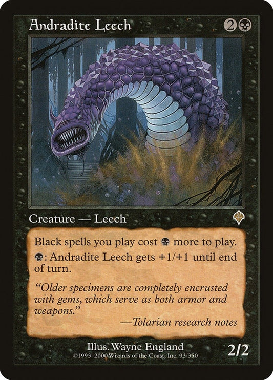 Image for Andradite Leech (93) (Invasion) - Magic: The Gathering