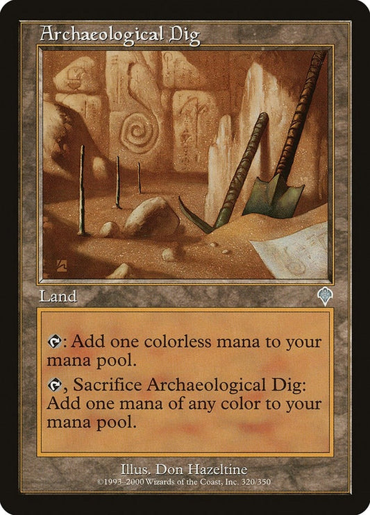 Image for Archaeological Dig (320) (Invasion) - Magic: The Gathering