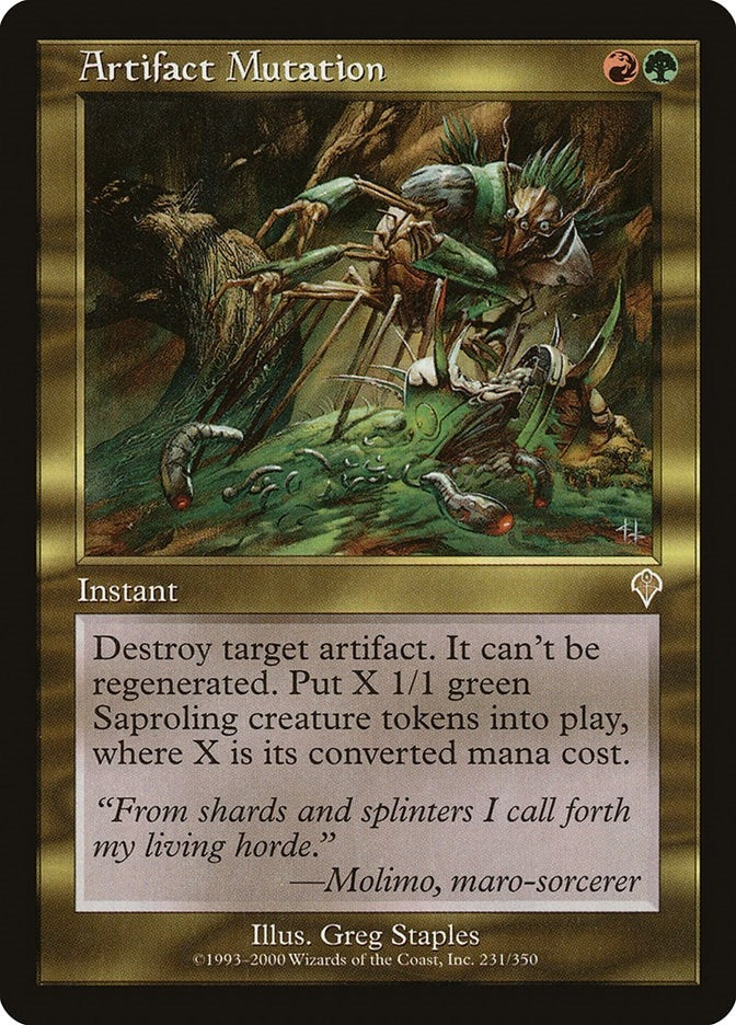 Image for Artifact Mutation (231) (Invasion) - Magic: The Gathering