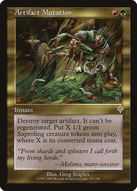 Image for Artifact Mutation (231) (Invasion) - Magic: The Gathering