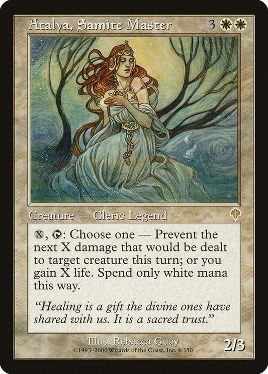 Image for Atalya, Samite Master (4) (Invasion) - Magic: The Gathering