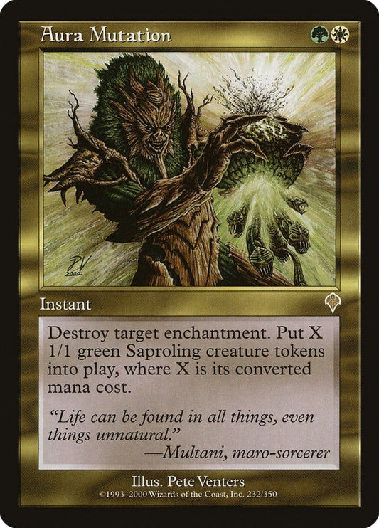 Image for Aura Mutation (232) (Invasion) - Magic: The Gathering