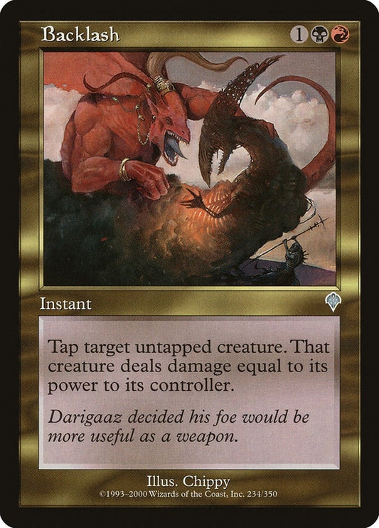 Image for Backlash (234) (Invasion) - Magic: The Gathering