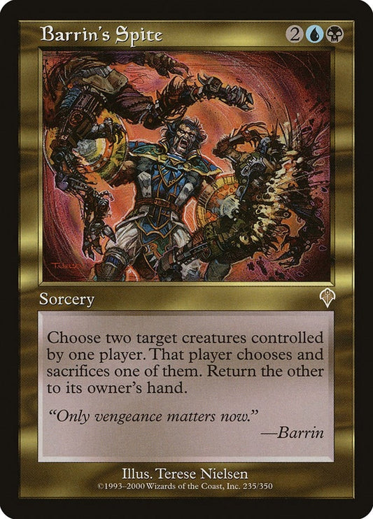 Image for Barrin's Spite (235) (Invasion) - Magic: The Gathering
