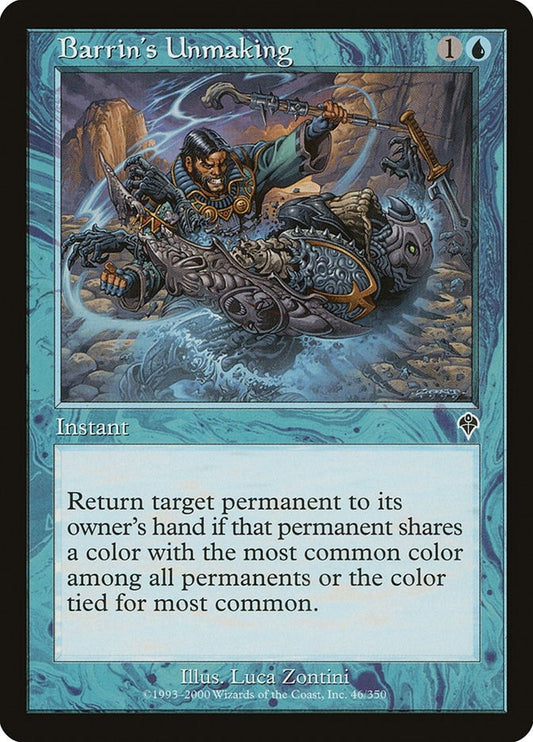 Image for Barrin's Unmaking (46) (Invasion) - Magic: The Gathering