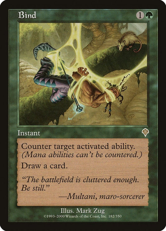 Image for Bind (182) (Invasion) - Magic: The Gathering