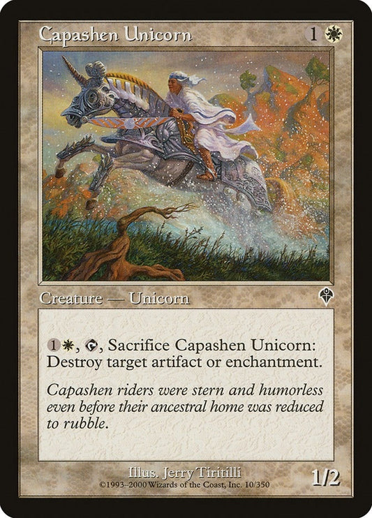 Image for Capashen Unicorn (10) (Invasion) - Magic: The Gathering