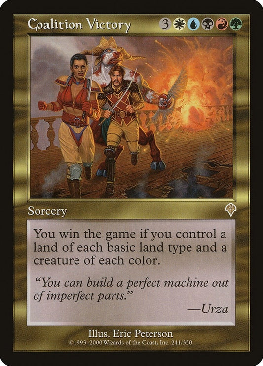 Image for Coalition Victory (241) (Invasion) - Magic: The Gathering
