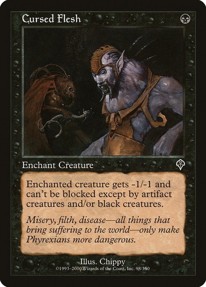 Image for Cursed Flesh (98) (Invasion) - Magic: The Gathering