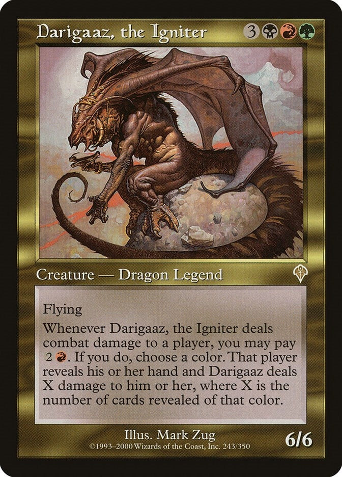 Image for Darigaaz, the Igniter (243) (Invasion) - Magic: The Gathering