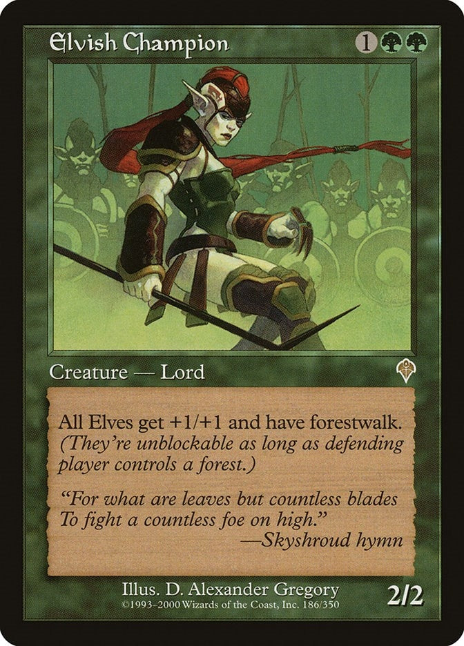 Image for Elvish Champion (186) (Invasion) - Magic: The Gathering