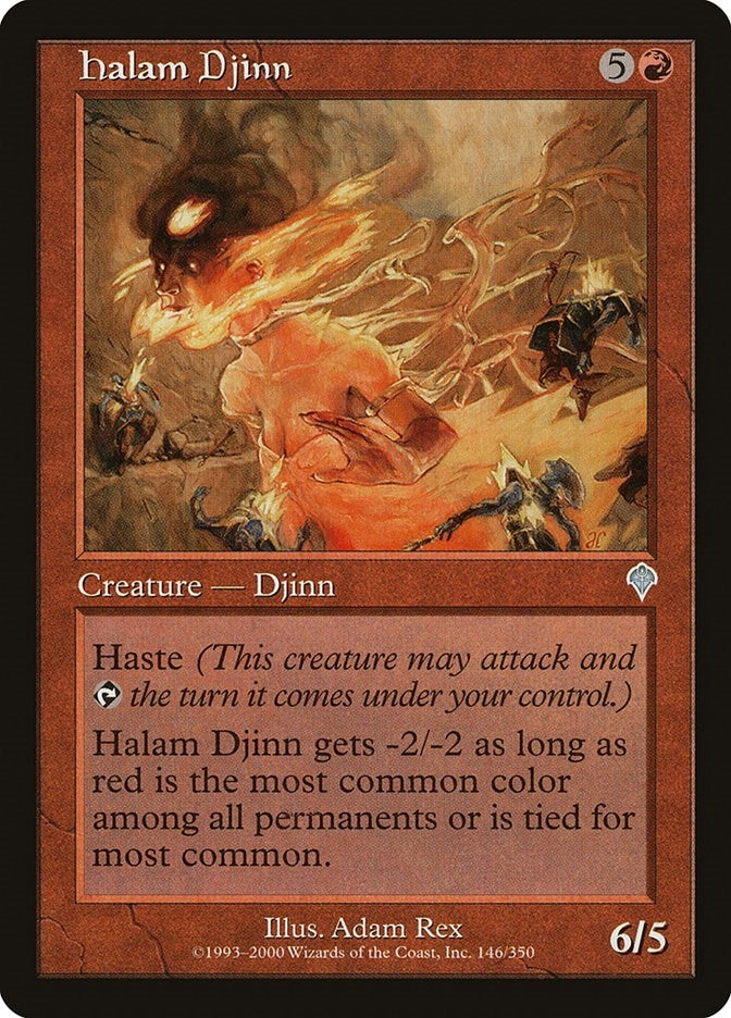 Image for Halam Djinn (146) (Invasion) - Magic: The Gathering