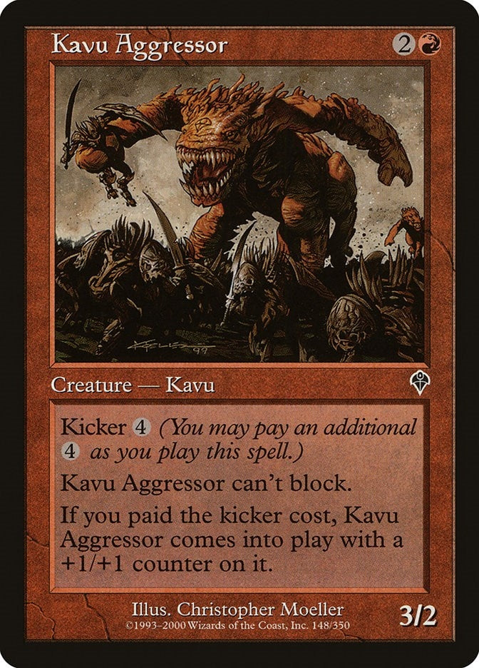 Image for Kavu Aggressor (148) (Invasion) - Magic: The Gathering