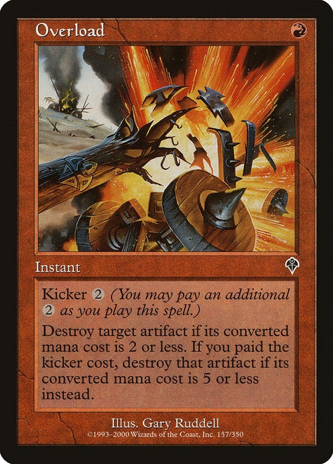 Image for Overload (157) (Invasion) - Magic: The Gathering