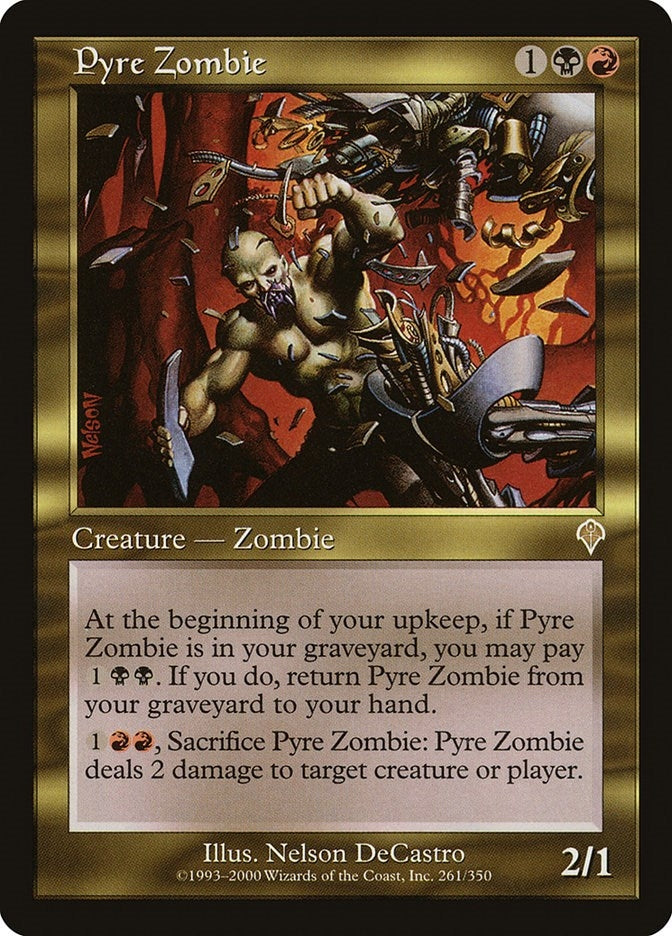 Image for Pyre Zombie (261) (Invasion) - Magic: The Gathering