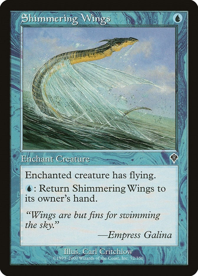 Image for Shimmering Wings (72) (Invasion) - Magic: The Gathering