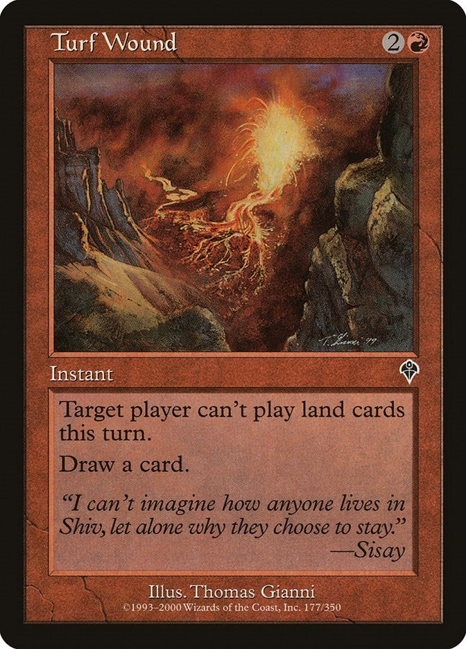 Image for Turf Wound (177) (Invasion) - Magic: The Gathering