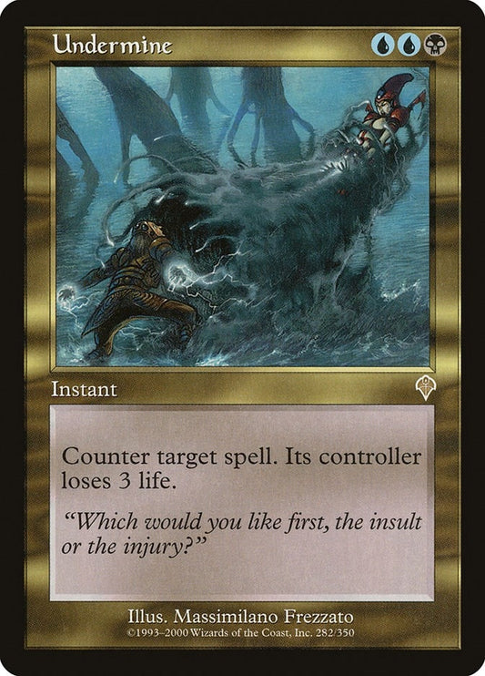 Image for Undermine (282) (Invasion) - Magic: The Gathering
