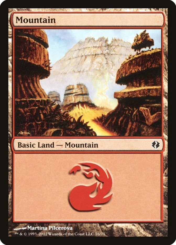 Image for Mountain (76) (76) (Duel Decks: Venser vs. Koth) - Magic: The Gathering