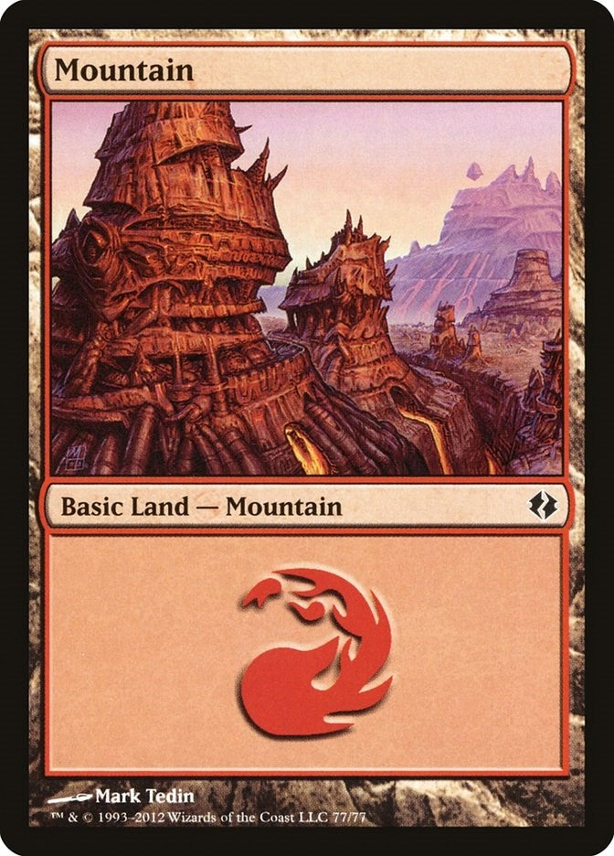 Image for Mountain (77) (77) (Duel Decks: Venser vs. Koth) - Magic: The Gathering
