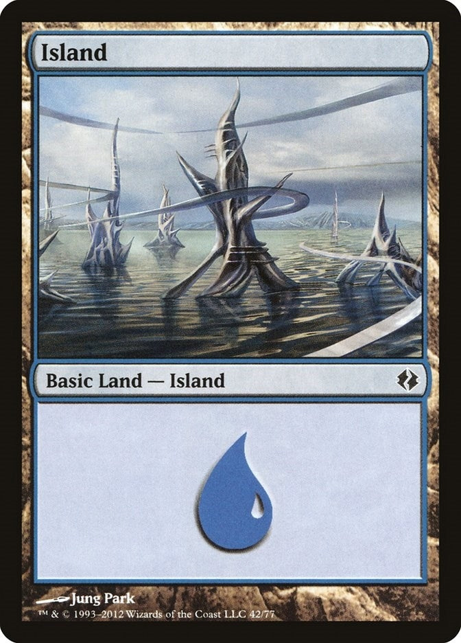 Image for Island (42) (42) (Duel Decks: Venser vs. Koth) - Magic: The Gathering