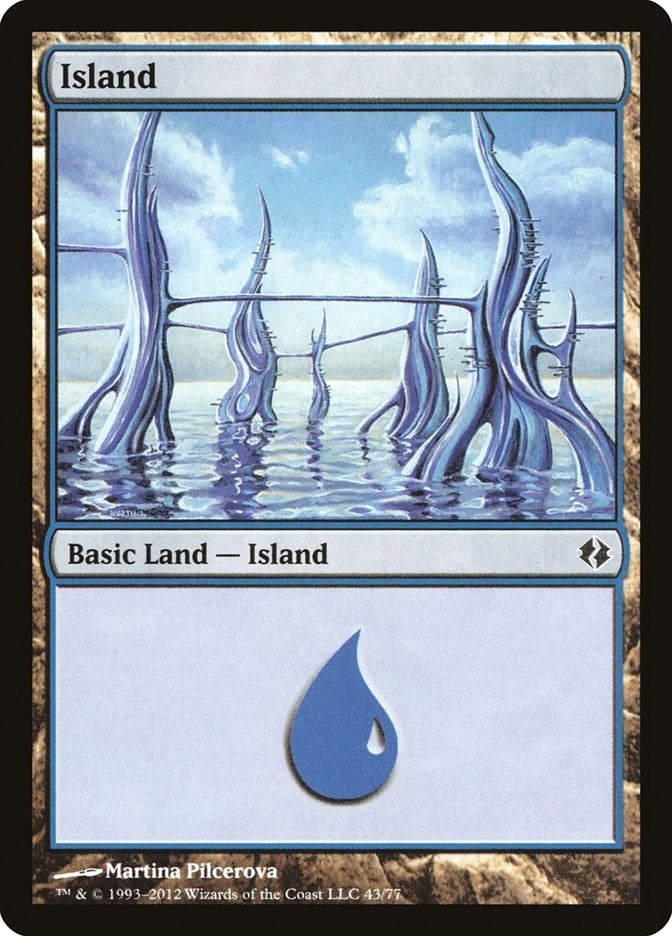 Image for Island (43) (43) (Duel Decks: Venser vs. Koth) - Magic: The Gathering