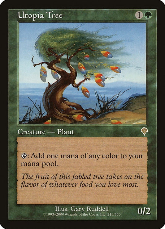 Image for Utopia Tree (219) (Invasion) - Magic: The Gathering