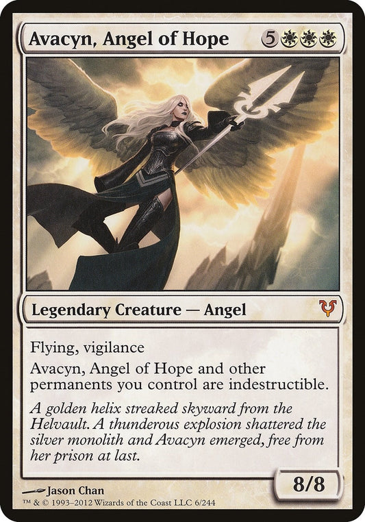 Image for Avacyn, Angel of Hope (Avacyn Restored) (6) (Oversize Cards) - Magic: The Gathering