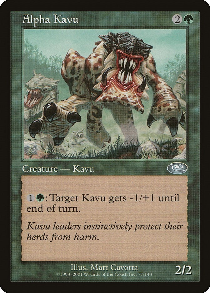 Image for Alpha Kavu (77) (Planeshift) - Magic: The Gathering
