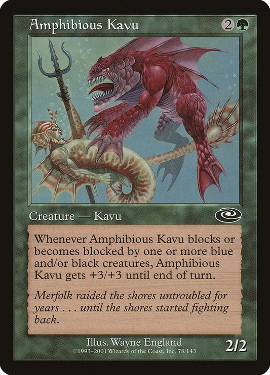 Image for Amphibious Kavu (78) (Planeshift) - Magic: The Gathering