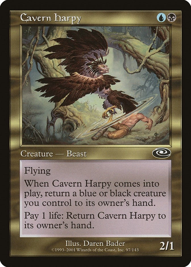 Image for Cavern Harpy (97) (Planeshift) - Magic: The Gathering
